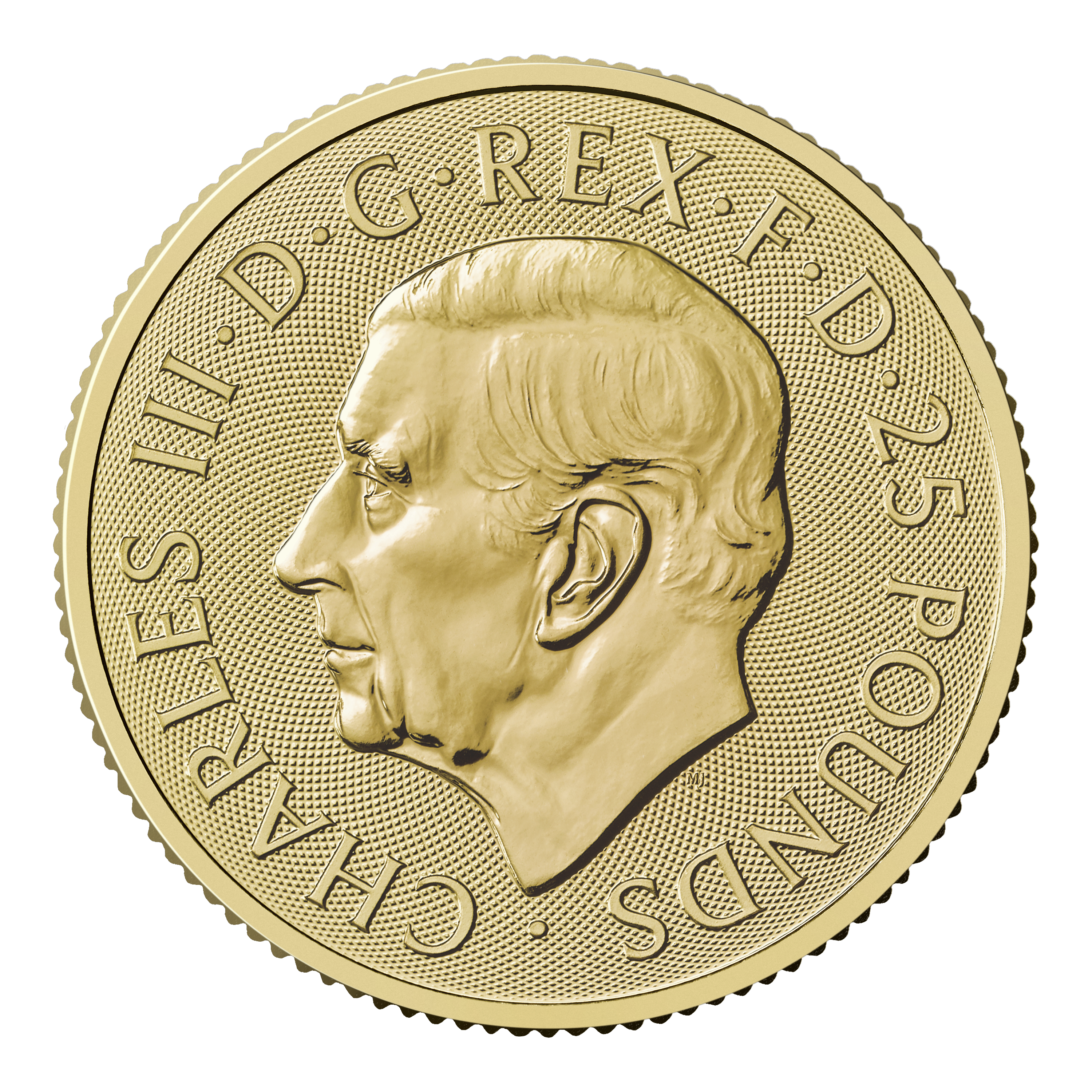1/4 Unze (oz) Britannia Neuware Jahrgang 2027 "King Charles III."