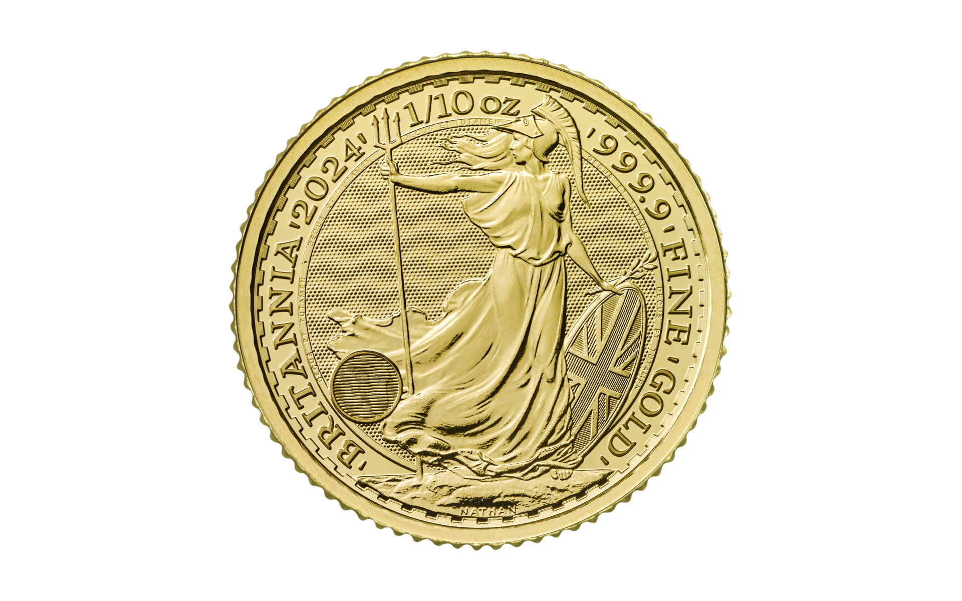 1/10 Unze (oz) Britannia "King Charles III." Resaleware verschiedene