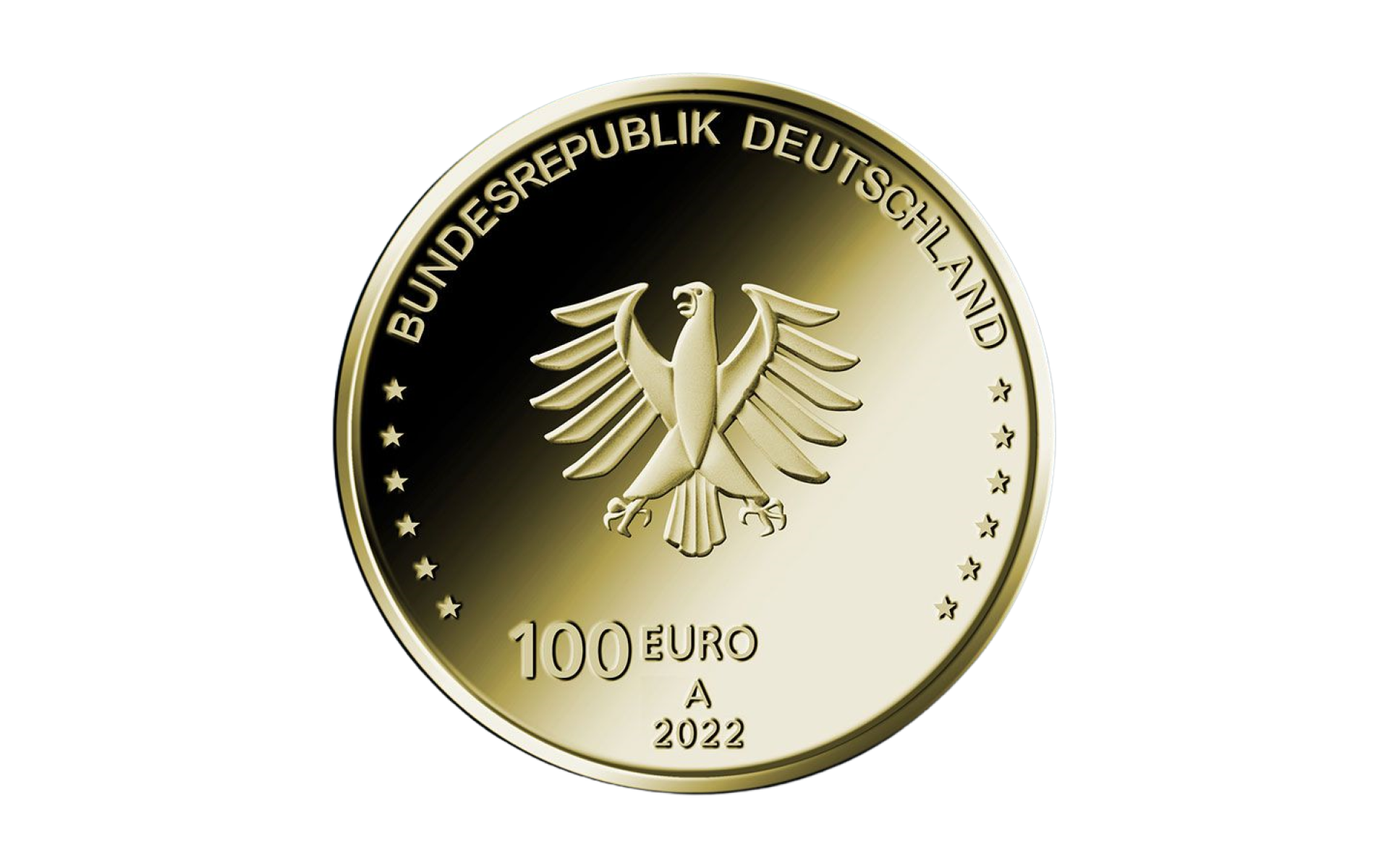 100-Euro-Goldmünze 2022 "Säulen der Demokratie - Freiheit"