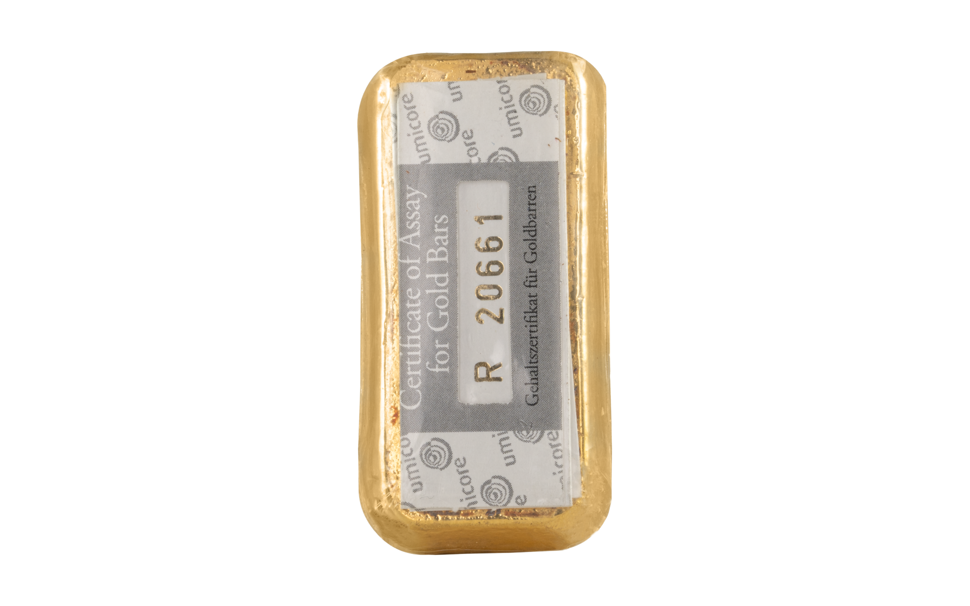 250 g Umicore Goldbarren gegossen Neuware