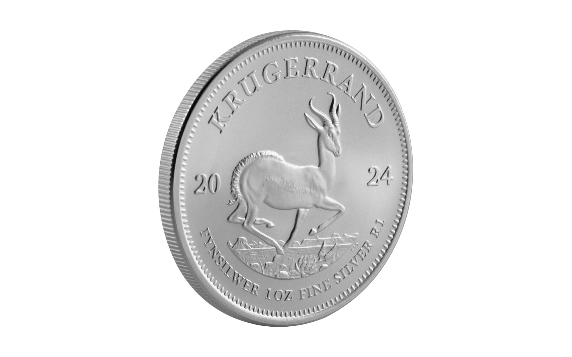 1 Unze (oz) Krügerrand Silbermünze Resaleware verschiedene Jahrgänge