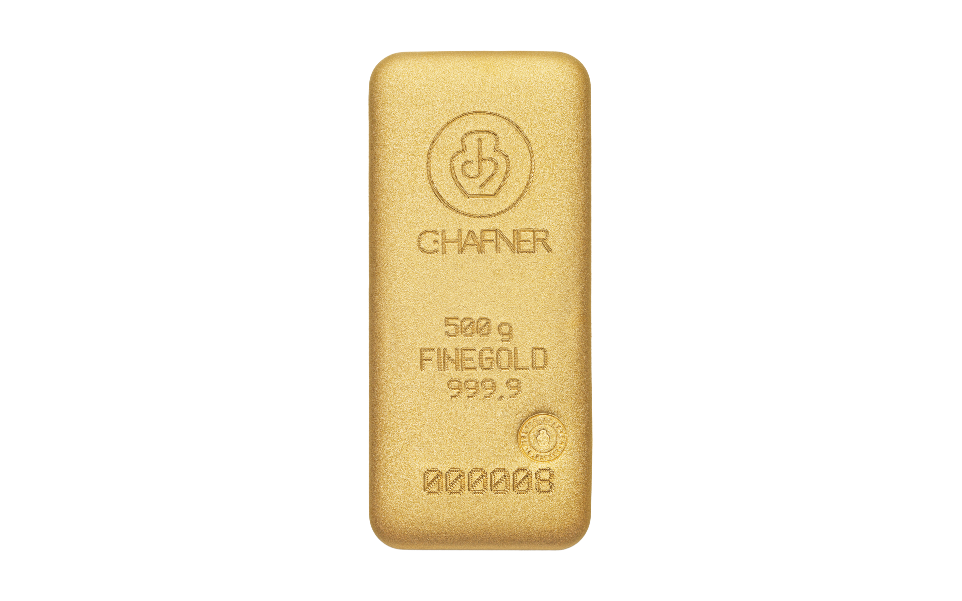 Gold kaufen: 500 g Gold aus der Prägeanstalt C. Hafner - Rheinische