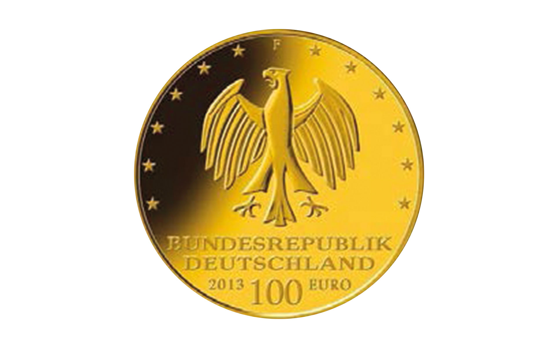 100-Euro-Goldmünze 2013 "UNESCO Welterbe – Gartenreich Dessau-Wörlitz"