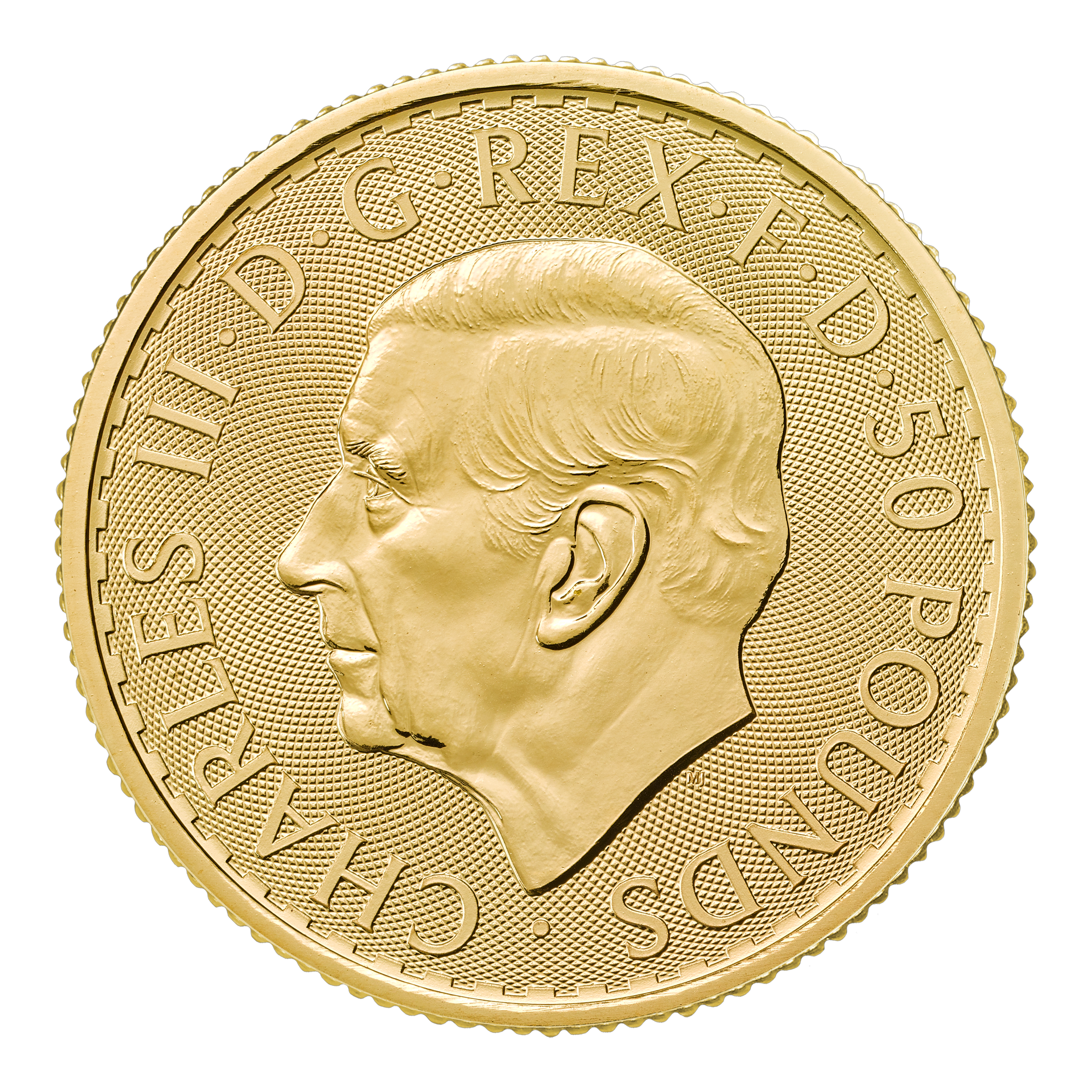 1/2 Unze (oz) Britannia Neuware Jahrgang 2027 "King Charles III."