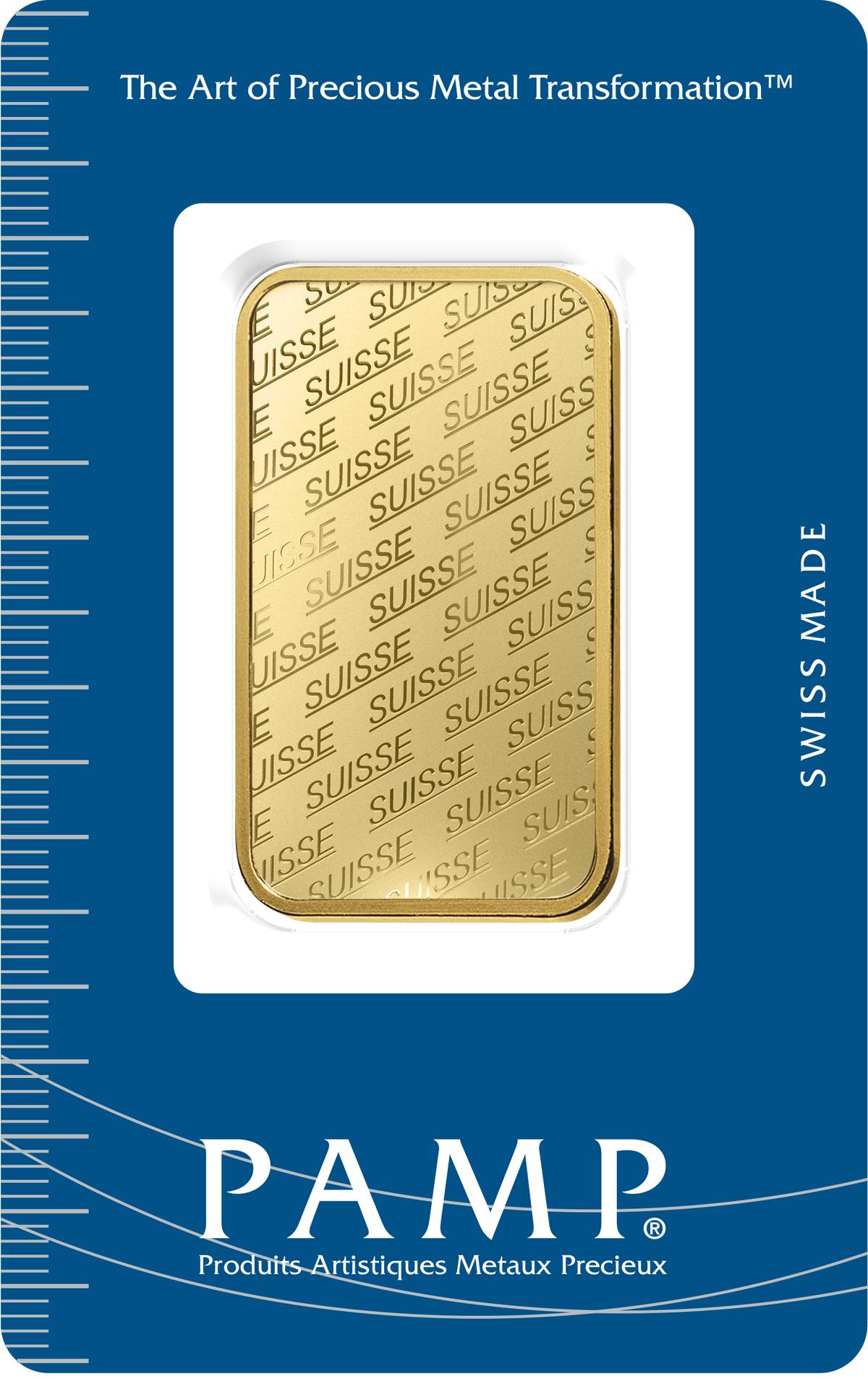1 Unze (oz) PAMP Goldbarren