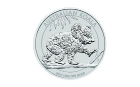 1 Kilo Koala Silbermünze Resaleware verschiedene Jahrgänge