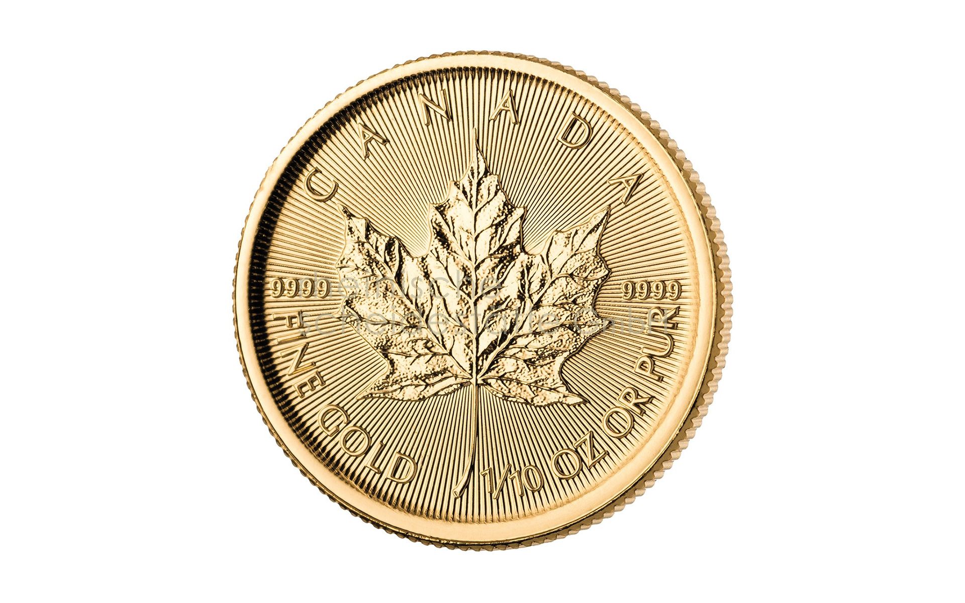 1/10 Unze (oz) Maple Leaf Resaleware verschiedene Jahrgänge