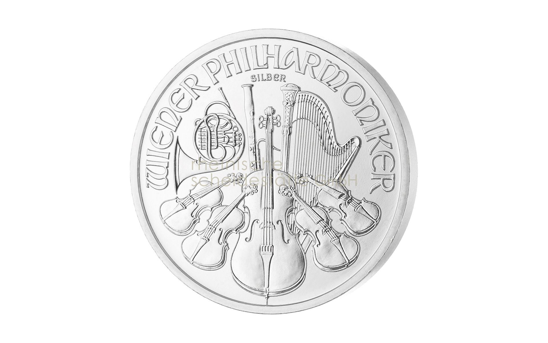 1 Unze (oz) Wiener Philharmoniker Silber Resaleware verschiedene