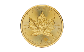 1 Unze (oz) Gold Maple Leaf Resaleware verschiedene Jahrgänge